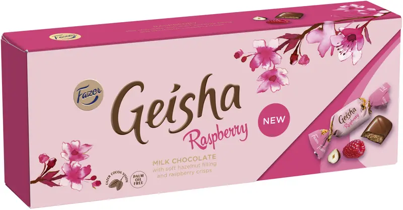 Fazer Geisha Vadelma suklaakonvehti 250g