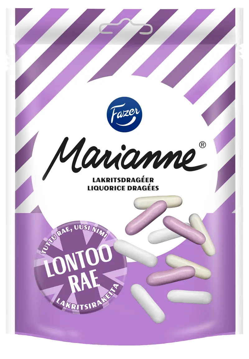 Fazer Marianne Lakritsirae 150g