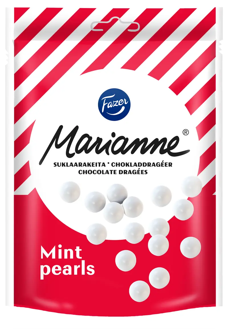Fazer Marianne Minttusuklaa suklaahelmi 150g