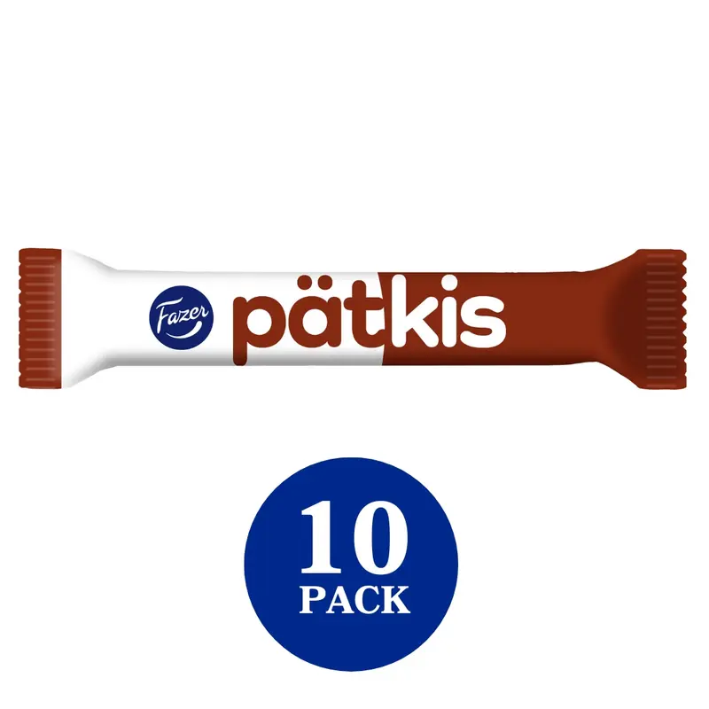 Fazer Pätkis minttutryffeli suklaapatukka 18g 10-PACK