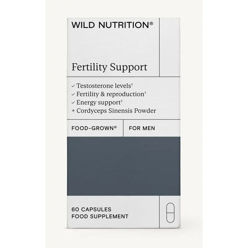 Fertility Support FOR MEN hedelmöitys 60 kaps, Wild Nutrition