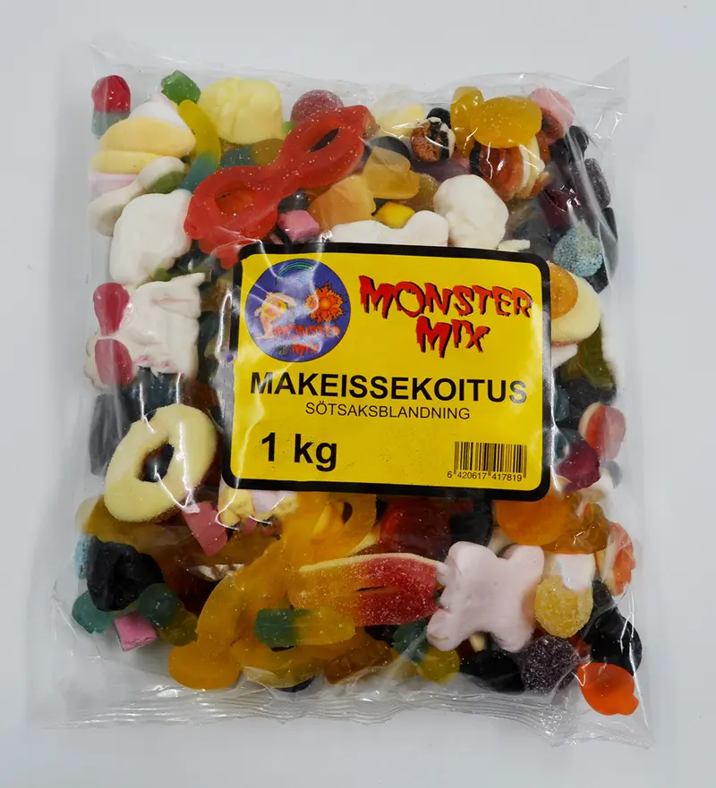 Finnsweet Monster mix 1kg