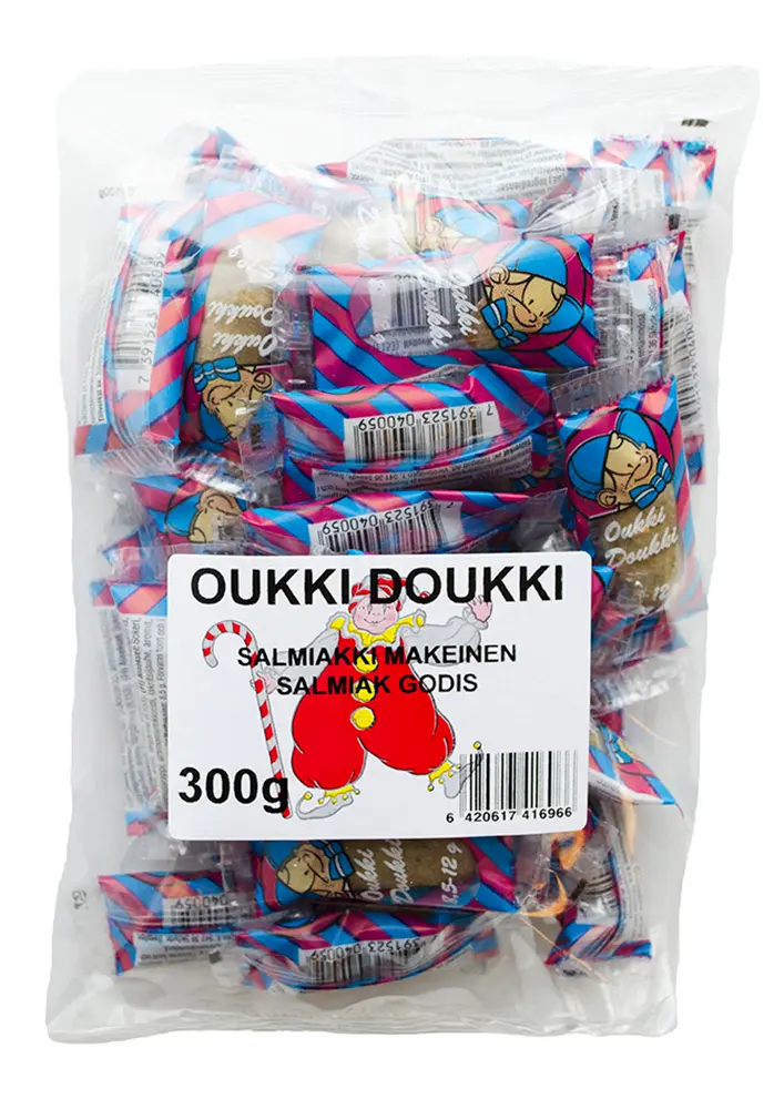 Finnsweet Oukki Doukki 300g salmiakkikarkit