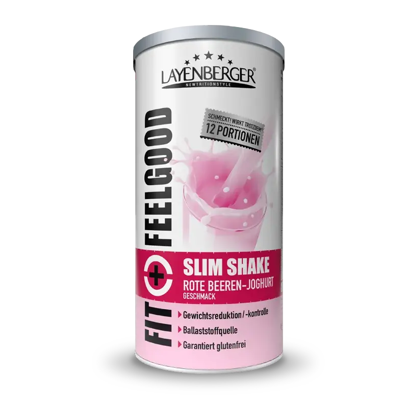 Fit+ Feelgood Slim Shake Red Berries Yoghurt