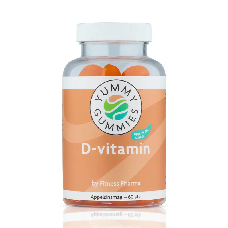Fitness Pharma Yummy Gummies Vitamin D3 (60 kpl)