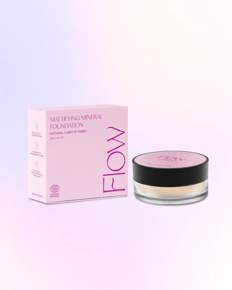 Flow Perfecting Mineral Foundation COOL 03 (Light Vanilla)