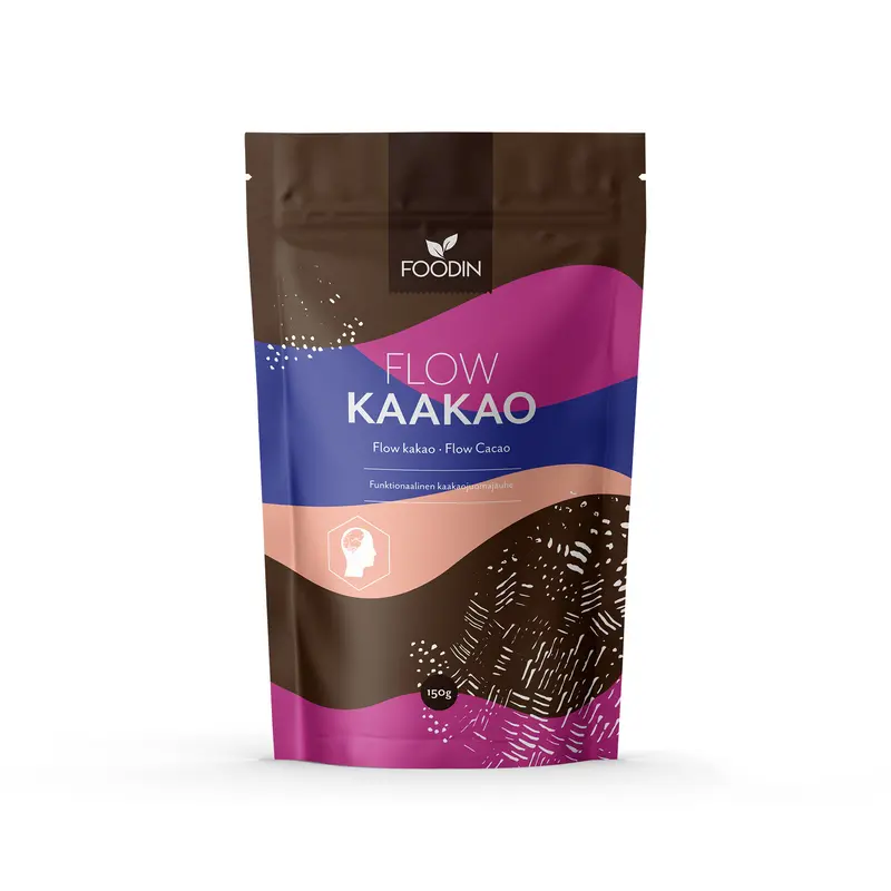 FLOW-raakakaakaojauhesekoitus, 150 g