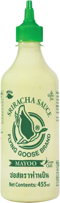 FLYING GOOSE, SRIRACHA MAYOO GREEN CHILLI 455ML