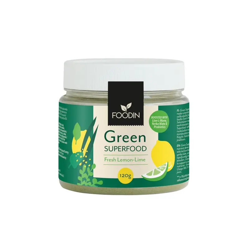 Foodin Green Superfood Fresh Lemon-Lime