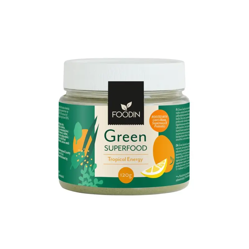 Foodin Green Superfood Tropical Energy