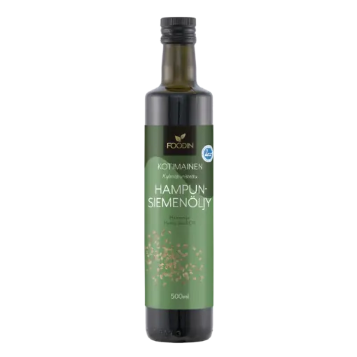 Foodin - Hamppuöljy 500ml