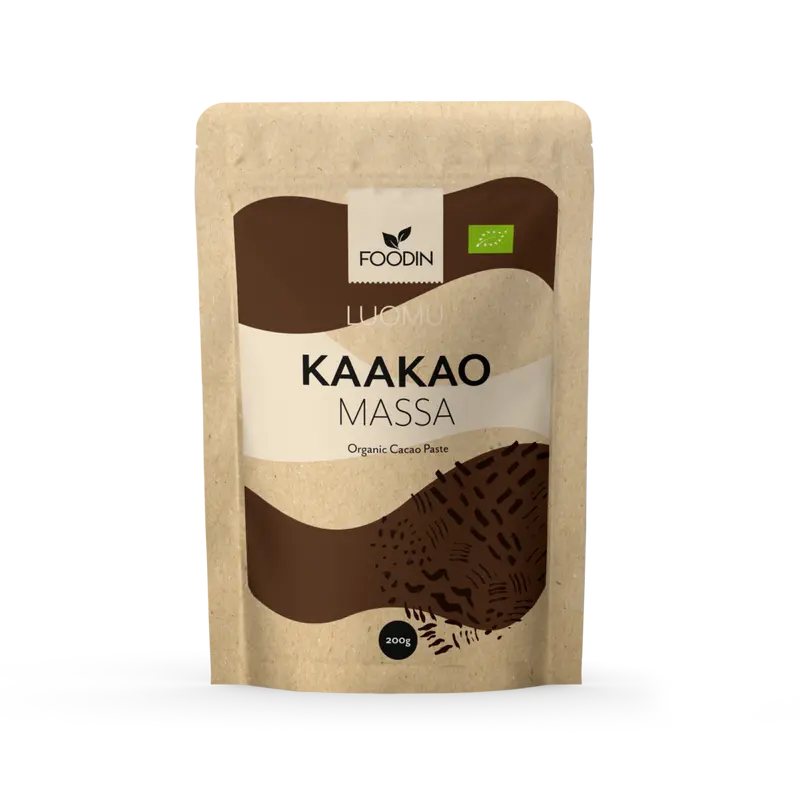 Foodin — Kaakaomassa, luomu, 200 g