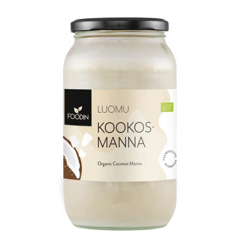Foodin — Kookosmanna, luomu, 1 000 ml