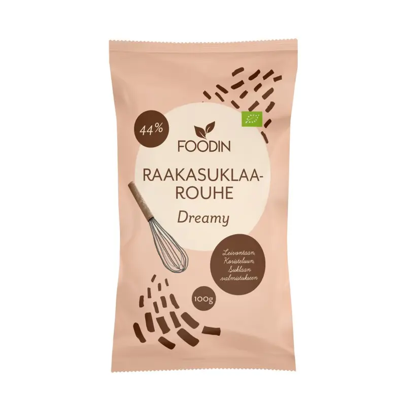 Foodin Luomu Raakasuklaarouhe Dreamy