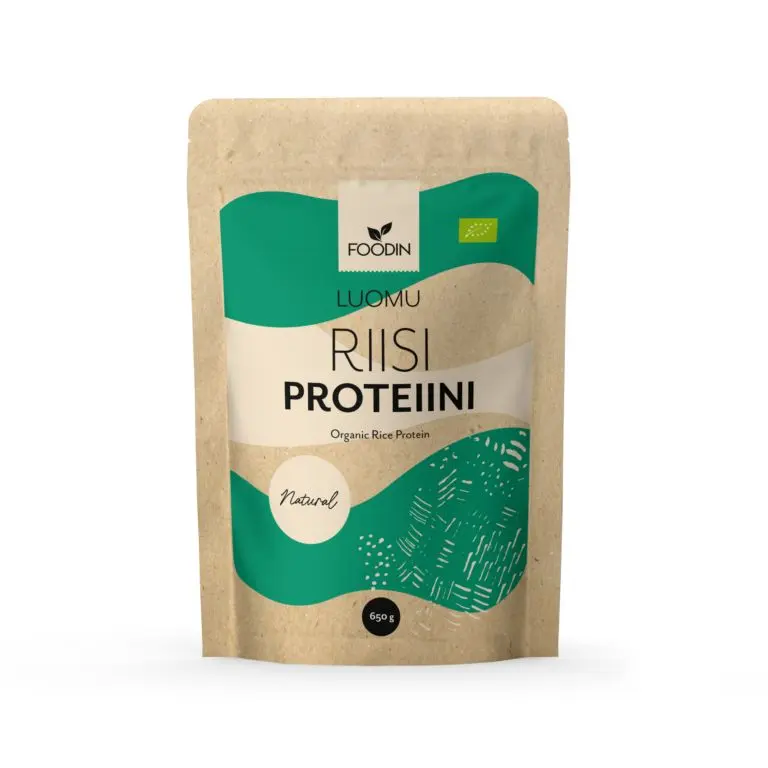 Foodin Luomu Riisiproteiini Maustamaton