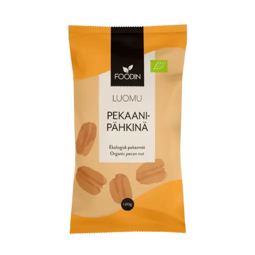Foodin - Pekaanipähkinä, luomu, 120g