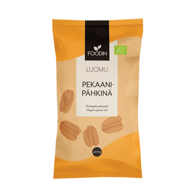 Foodin — Pekaanipähkinä, luomu, 400 g