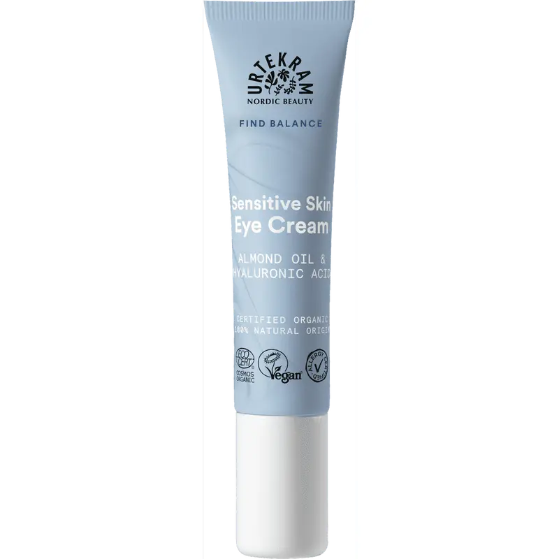 Fragrance Free silmänympärysvoide hellävarainen 15 ml, Urtekram