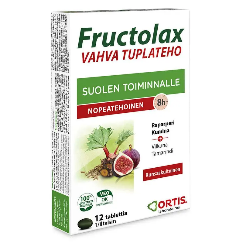 Fructolax Vahva Tuplateho tabletit