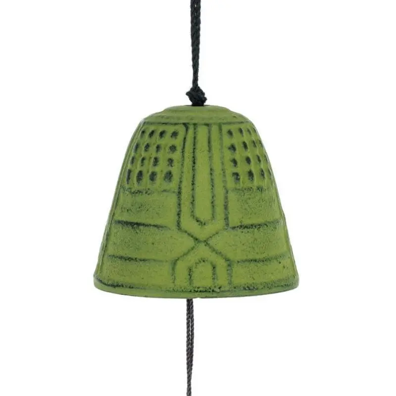 Furin Iwachu Vihreä japanilainen kello - 4,5 cm