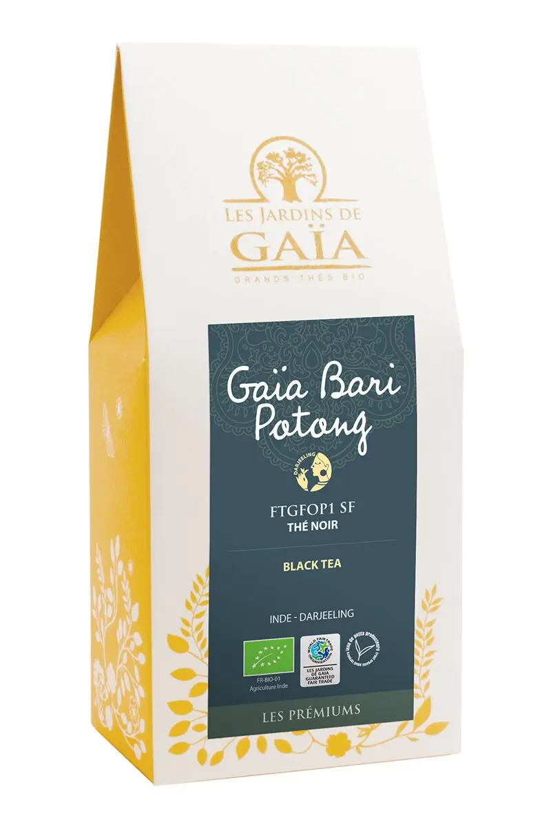 Gaia Premium Bari Potong -musta tee, 100 g, 100 g