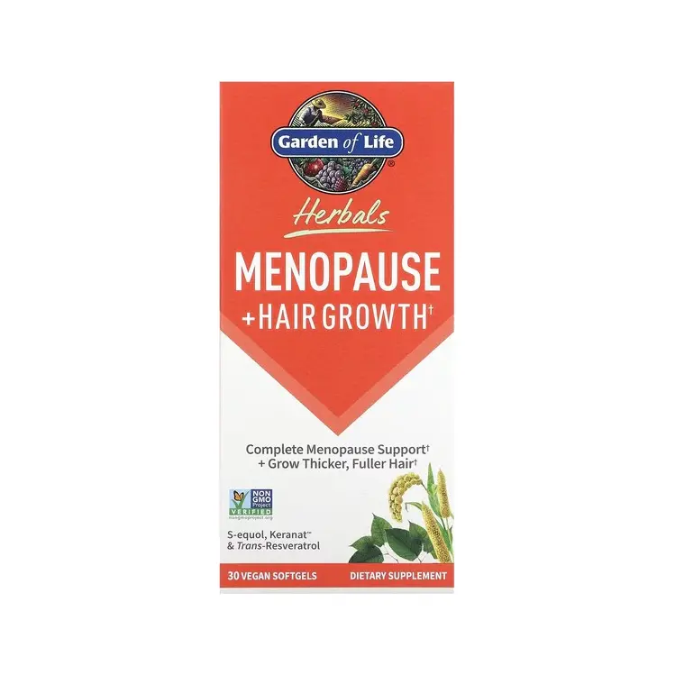 Garden of Life Herbals Menopause + Hair Growth 30 kapselit