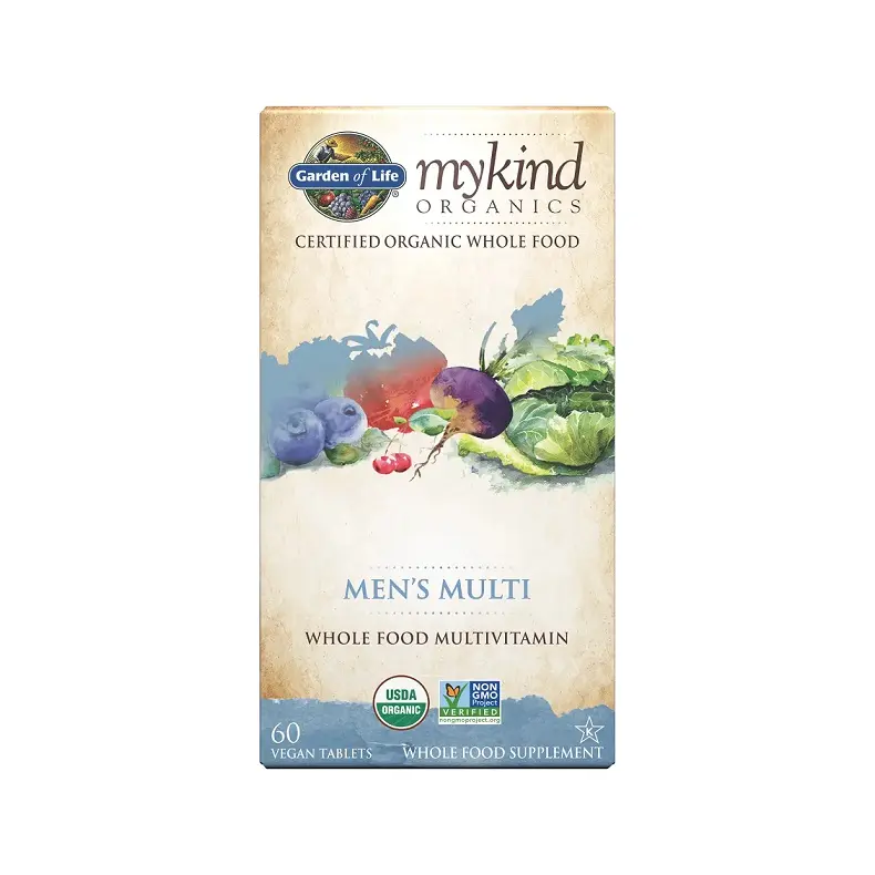 Garden of Life Mykind Men's Multi 60 tabletit