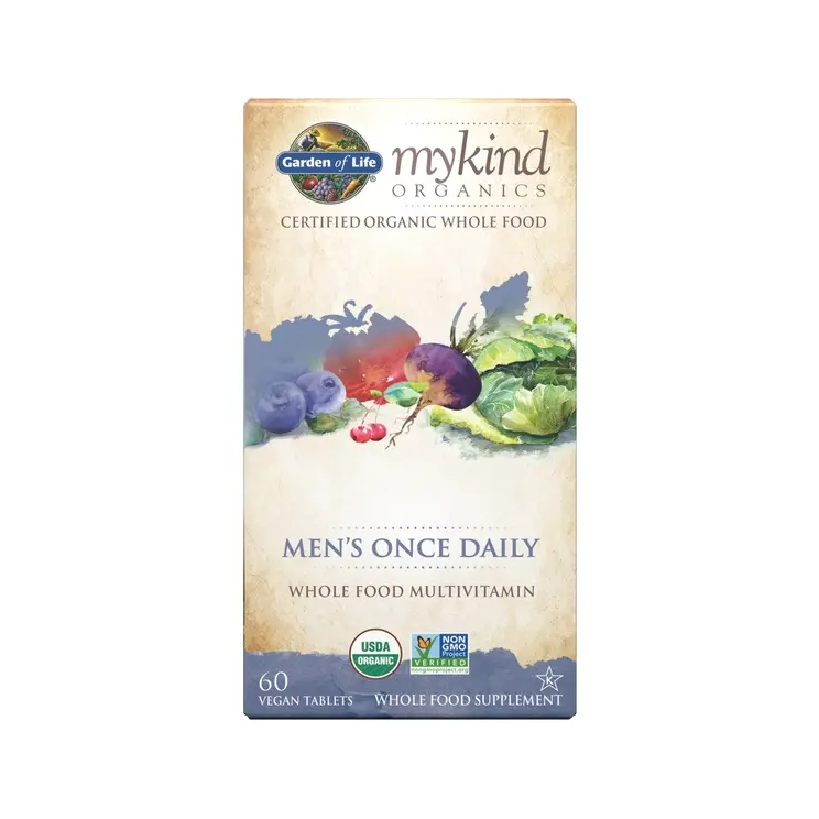 Garden of Life Mykind Men's Once Daily 60 tabletit