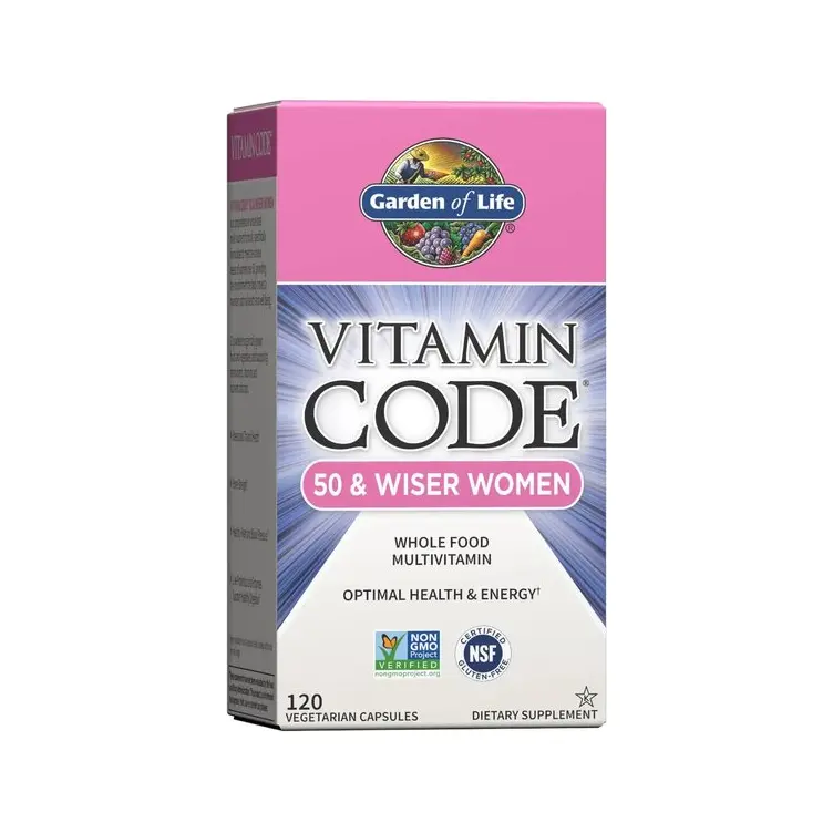 Garden of Life Vitamin Code 50 & Wiser Women