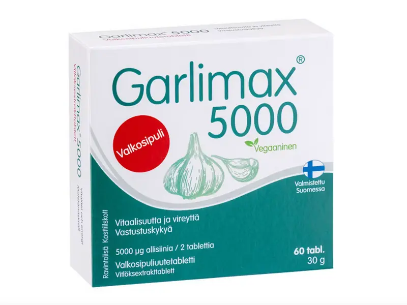 Garlimax 5000 Valkosipulitabletti 60 tabl