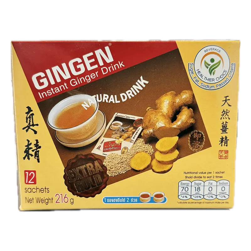 Gingen Instant Ginger Drink 12pss