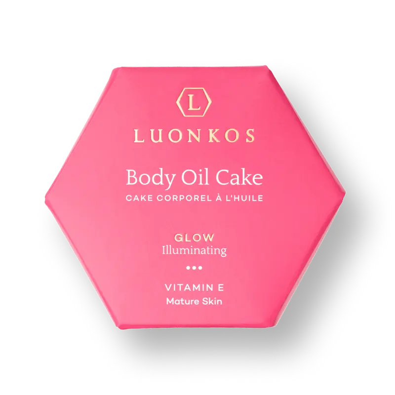 Glow body oil cake, 55 g