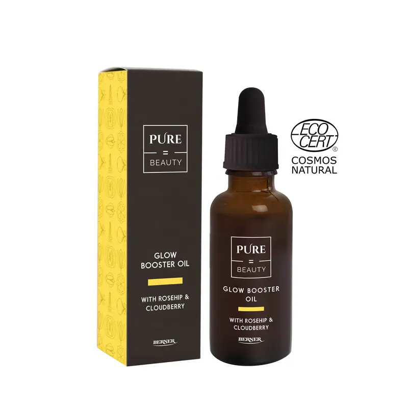Glow Booster Oil Rosehip & Cloudberry -kasvoöljy (ruusunmarja ja lakka),30 ml