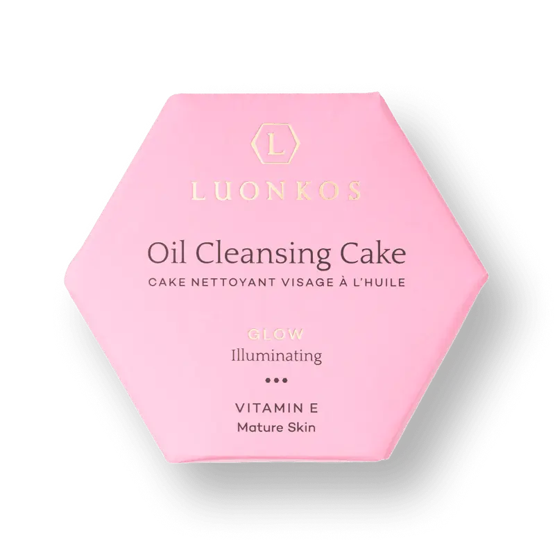 Glow facial oil cleansing cake 55 g, Luonkos