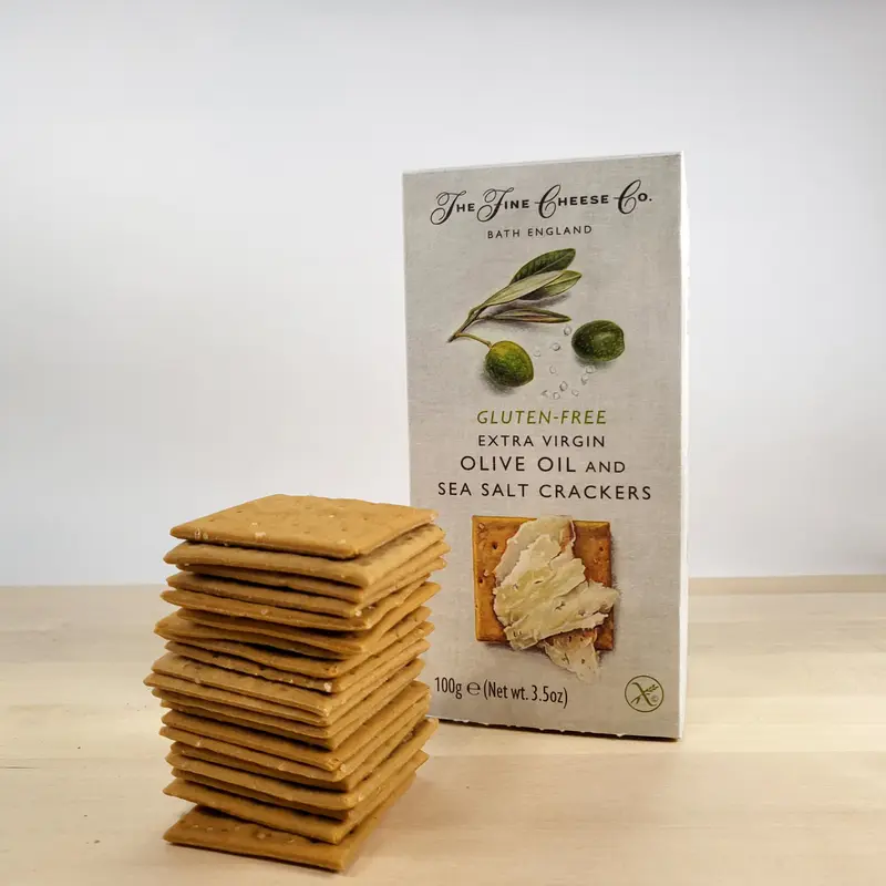 Gluteenittomat Ekstra-Neitsyt Oliiviöljy & Merisuola -keksit 125g