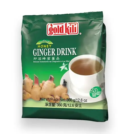 GOLD KILI. INST GINGER DRINK BAG 20X18G