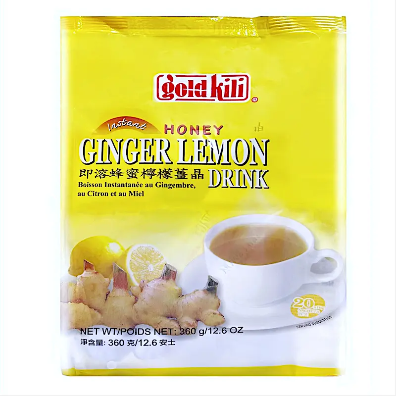 GOLD KILI. INST GINGER LEMON DRINK BAG 20X18G