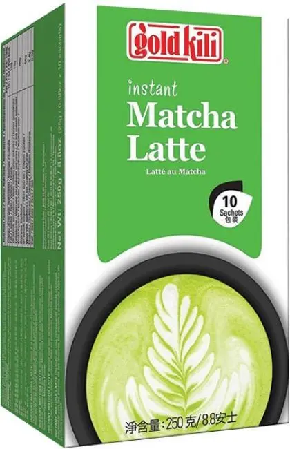 GOLD KILI INSTANT MATCHA LATTE 10X25G