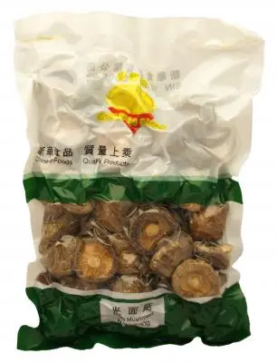 GOLDEN LION, DRIED MUSHROOM GREEN 4-5CM,  AA 1KG