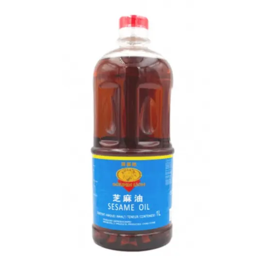 GOLDEN LION, PURE SESAME OIL 1L, DẦU MÈ