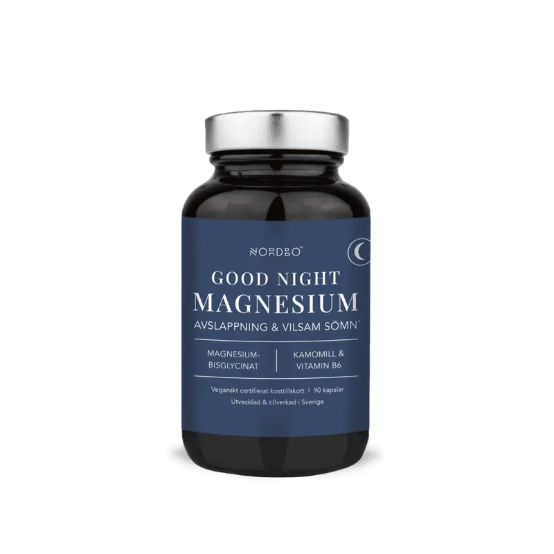 Good Night Magnesium 130mg 90 kaps, Nordbo