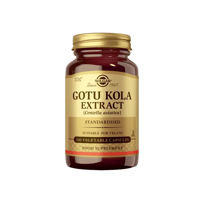 Gotu Kola 100mg 100 kaps, Solgar