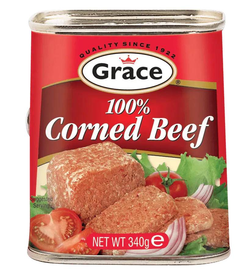 GRACE, CORNED BEEF 340G