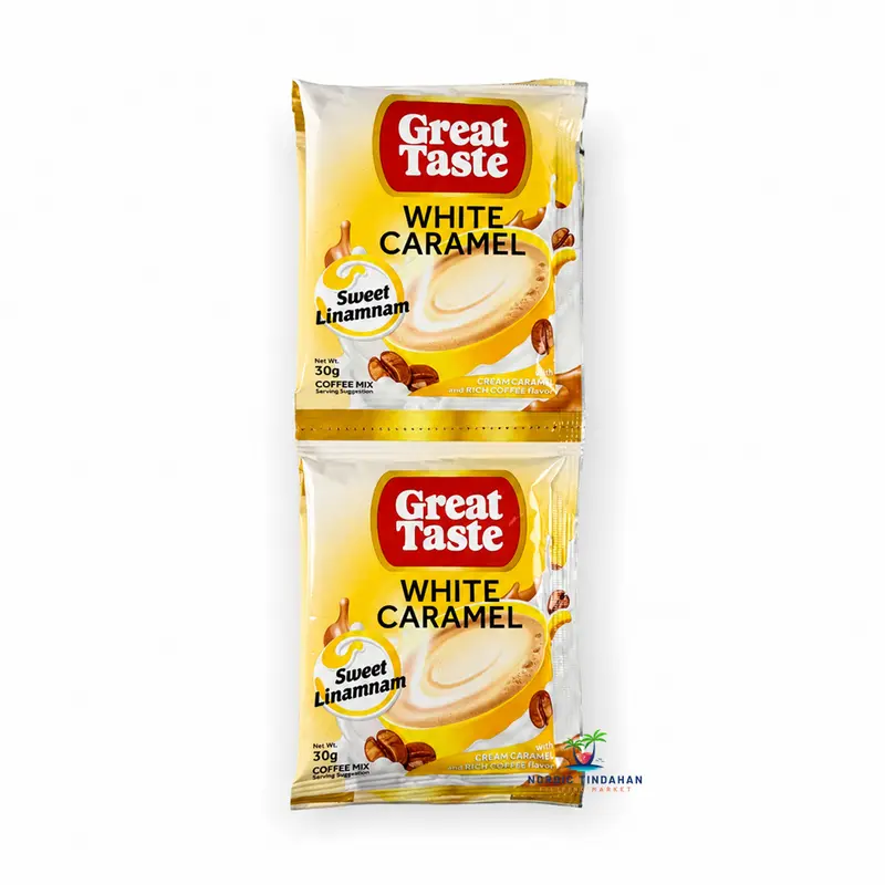 Great Taste White Caramel Coffee Mix 10x30g
