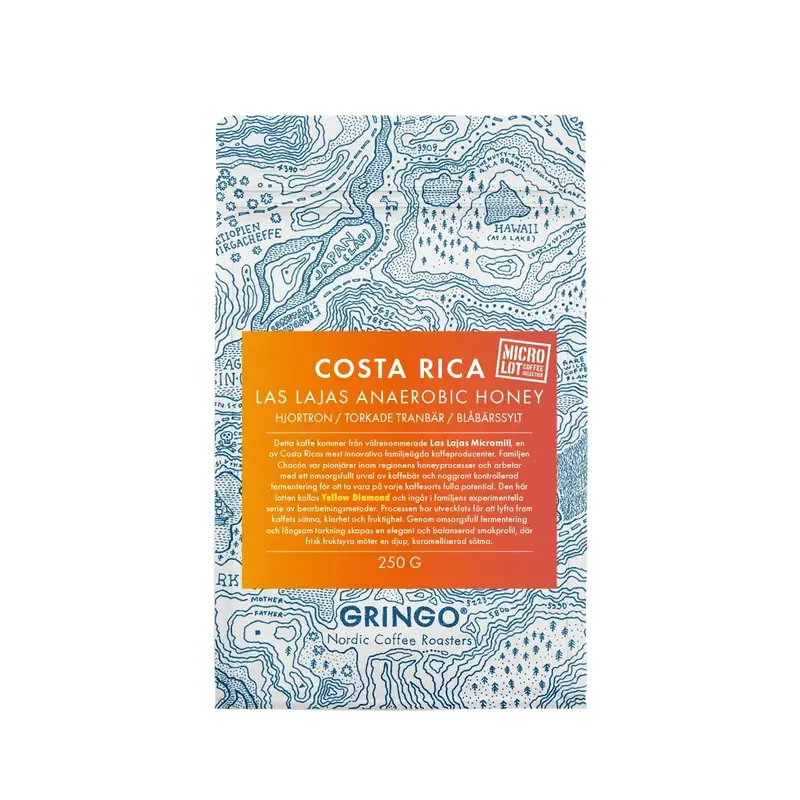 Gringo Costa Rica Las Lajas Anaerobic Honey Mikrolot