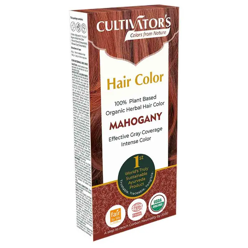 Hair Color Mahogany Slim Pack 100g
