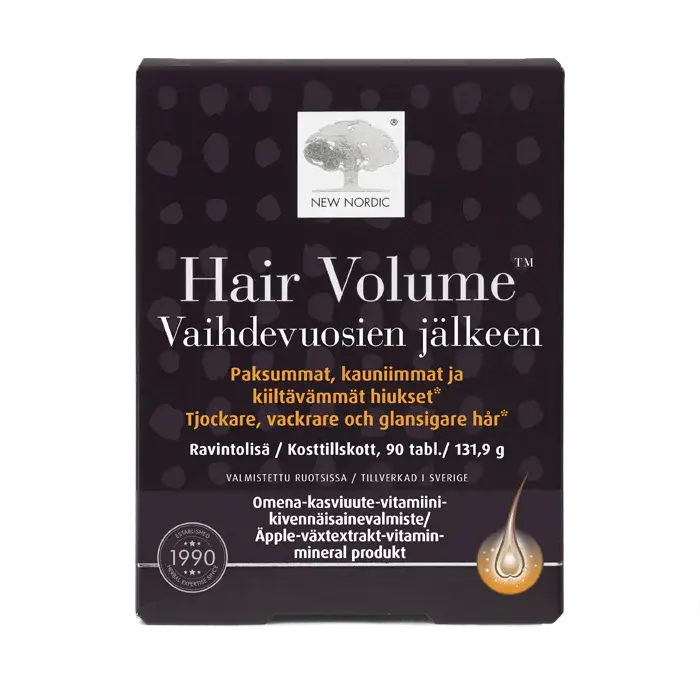 Hair Volume Vaihdevuosien jälkeen