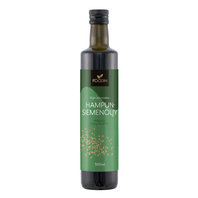 Hamppuöljy, 500 ml