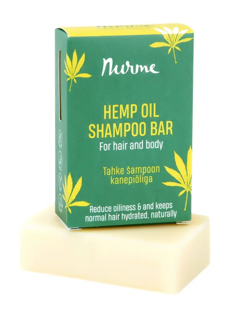 Hamppuöljy -shampoopala, 100 g