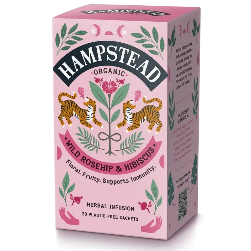 Hampstead Ruusunmarja & Hibiscus (L) 20pss